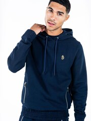 Luke 1977 Blue Brail 100% Cotton Hoodie - Image 6 of 6