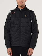 Luke 1977 Brownhills Benyon Jet Black Jacket - Image 1 of 3