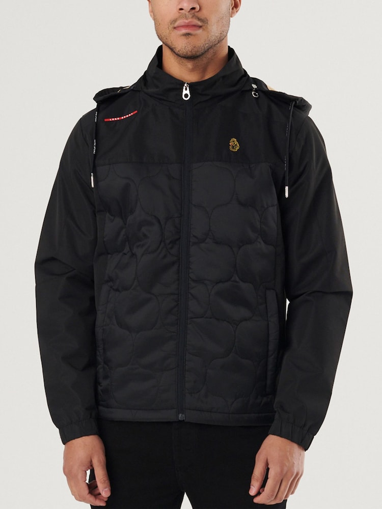 Luke 1977 Brownhills Benyon Jet Black Jacket - Image 1 of 3