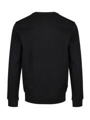 Luke 1977 Black Paris 2 Crew Neck 100% Cotton Sweater - Image 6 of 6