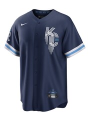 Fanatics Blue MLB Kansas City Royals Official Replica City Connect Jersey - Image 2 of 3