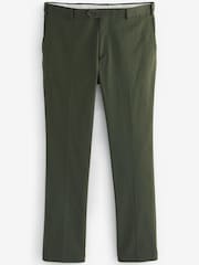 Khakigrün - Signature Nova Fides Chinohose aus Leinen - Bild 5 von 7