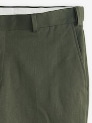 Khakigrün - Signature Nova Fides Chinohose aus Leinen - Bild 6 von 7