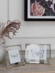 Silver Vintage Metal Picture Frame - Image 1 of 7