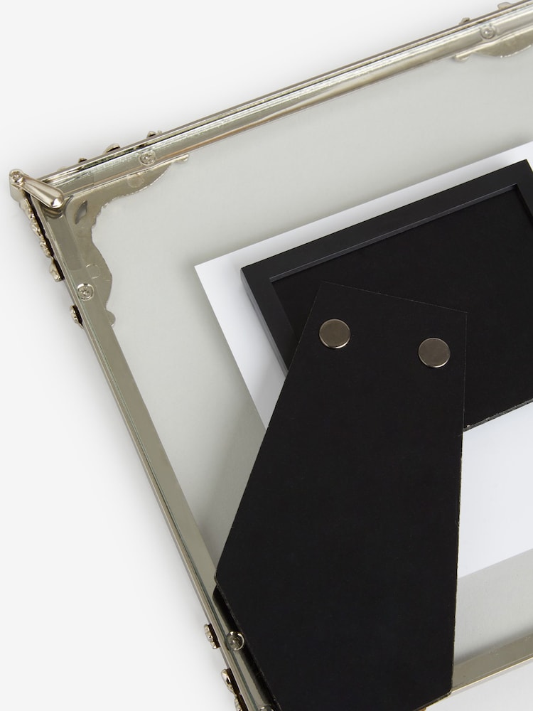 Silver Vintage Metal Picture Frame - Image 4 of 7