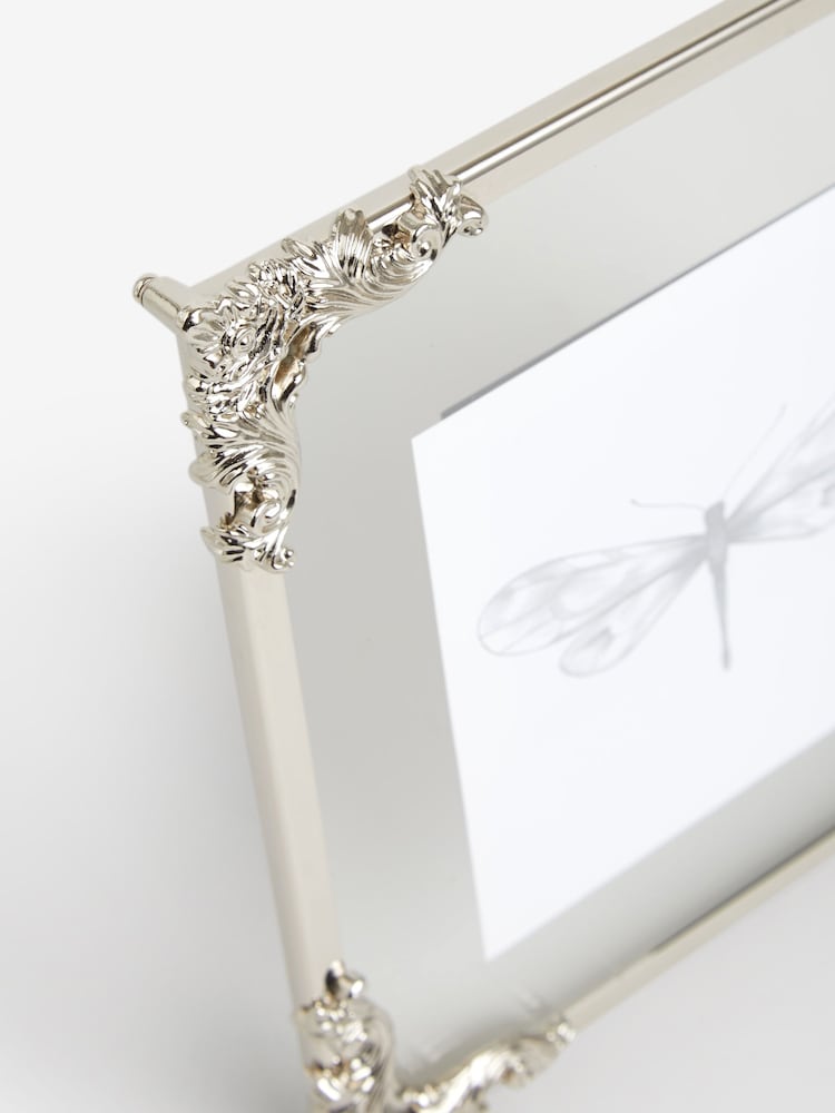 Silver Vintage Metal Picture Frame - Image 6 of 7