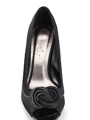 Lunar Ripley Satin Peep Toe Shoes - Image 5 of 6