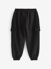 Negro - Pantalones de chándal cargo estilo utilitario (3-16 años) - Imagen 5 de 5