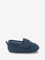 Marineblå - Baby Moccasin Sko (0-24måneder) - Billede 2 af 6