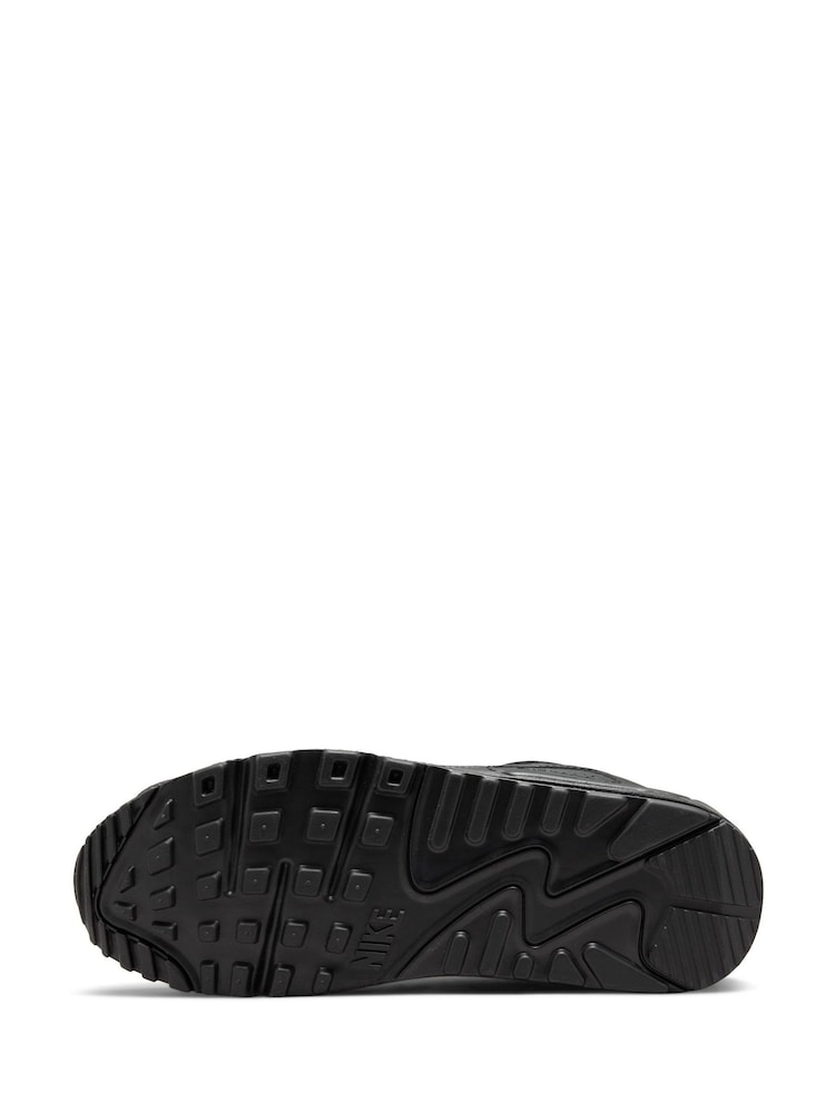 Noir - Nike Air Max 90 Trainers - Image 7 of 11