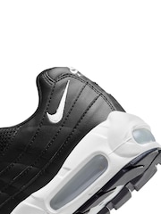 Nike Black Air Max 95 Trainers - Image 7 of 8