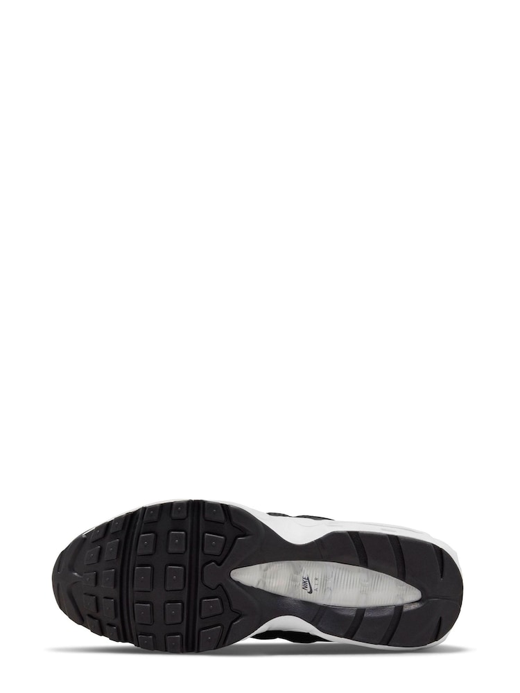 Nike Black Air Max 95 Trainers - Image 2 of 8