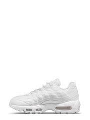 Nike White Air Max 95 Trainers - Image 4 of 11