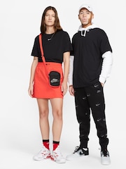 Nike Black Mini Swoosh Oversized 100% Cotton T-Shirt - Image 3 of 5