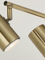 Searchlight Antique Brass Ruby 4 Light Spotlight - Image 2 of 4