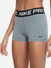 Nike Grey Pro 3" Shorts - Image 1 of 6