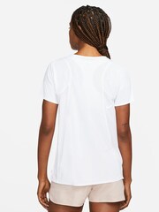 Nike White Dri-FIT Race Short Sleeve Running Top - Image 2 of 6