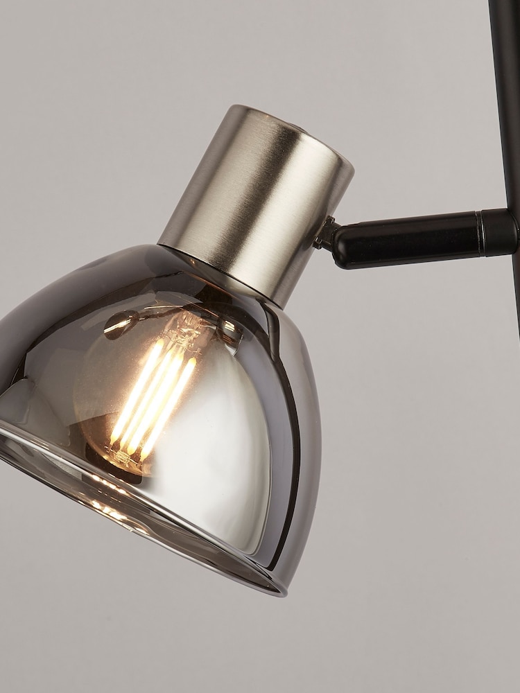 Searchlight Black Phoebe Multi Head Floor Lamp - Image 2 of 4