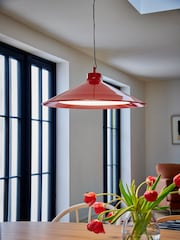 Jasper Conran London Red Triangle Pendant With Diffuser - Image 2 of 6