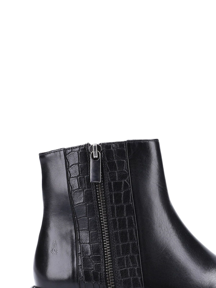 Hush Puppies Black Frances Ankle Boots - Image 1 of 4