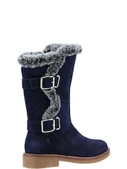 Marineblau - Hush Puppies – Megan – breite Stiefel - Bild 2 von 4
