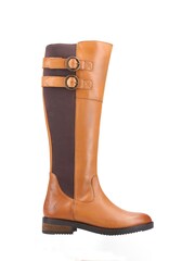 Hush Puppies Brown Carla Calf Boots - Image 1 of 4