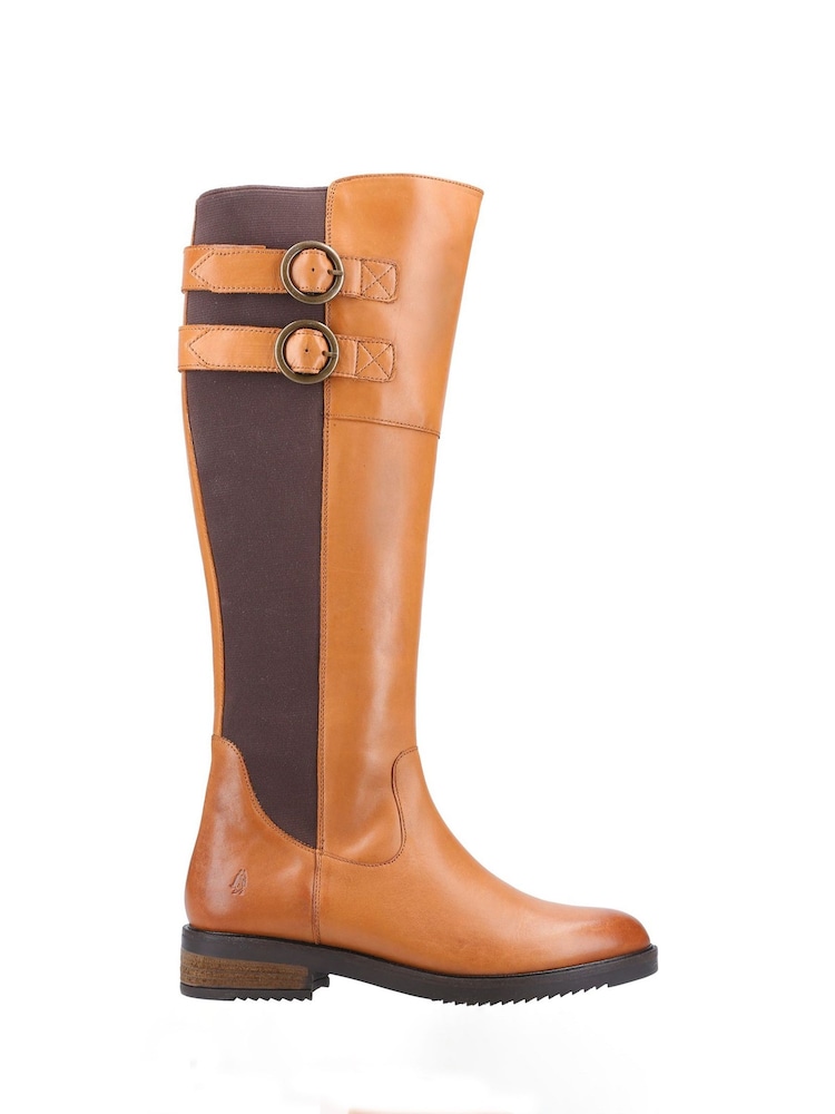 Hush Puppies Brown Carla Calf Boots - Image 1 of 4 Hush Puppies Brown Carla Calf Boots - Image 1 of 4