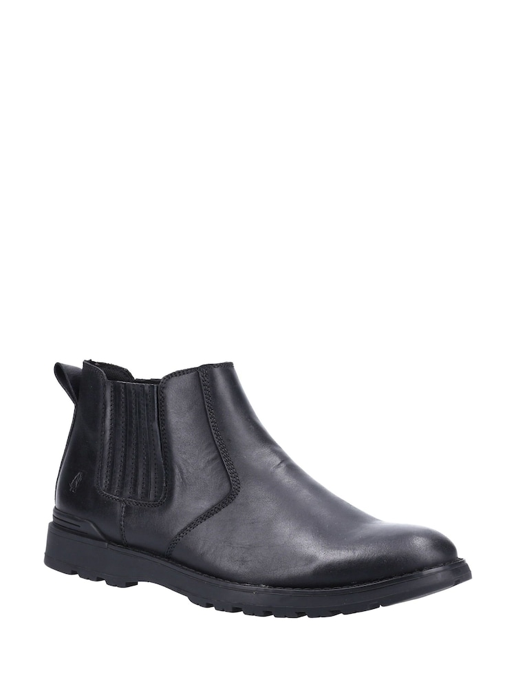 Schwarz - Hush Puppies Gary Chelsea-Stiefel - Bild 2 von 4