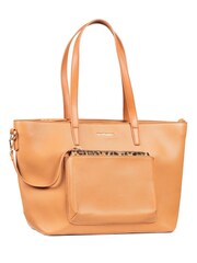 Hush Puppies Orange Sadie Leopard Tote Bag - Image 2 of 4