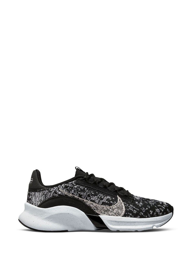 Черный/белый - Спортивные кроссовки Nike SuperRep Go 3 Flyknit - Image 2 of 10