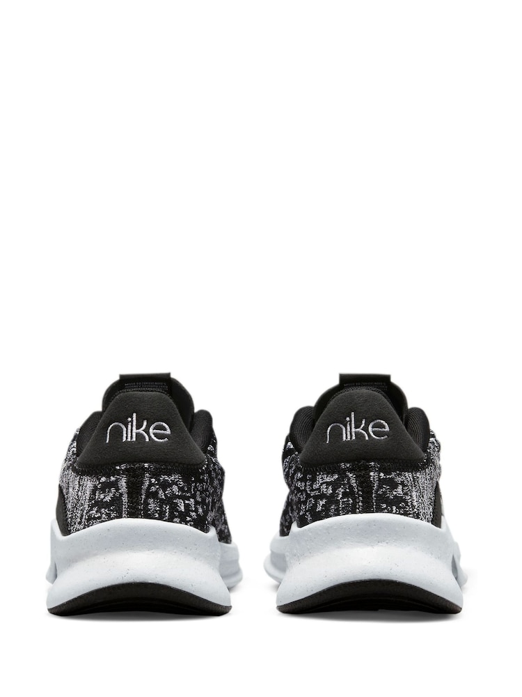 Nike Black/White SuperRep Go 3 Flyknit Training Trainers - Image 5 of 10