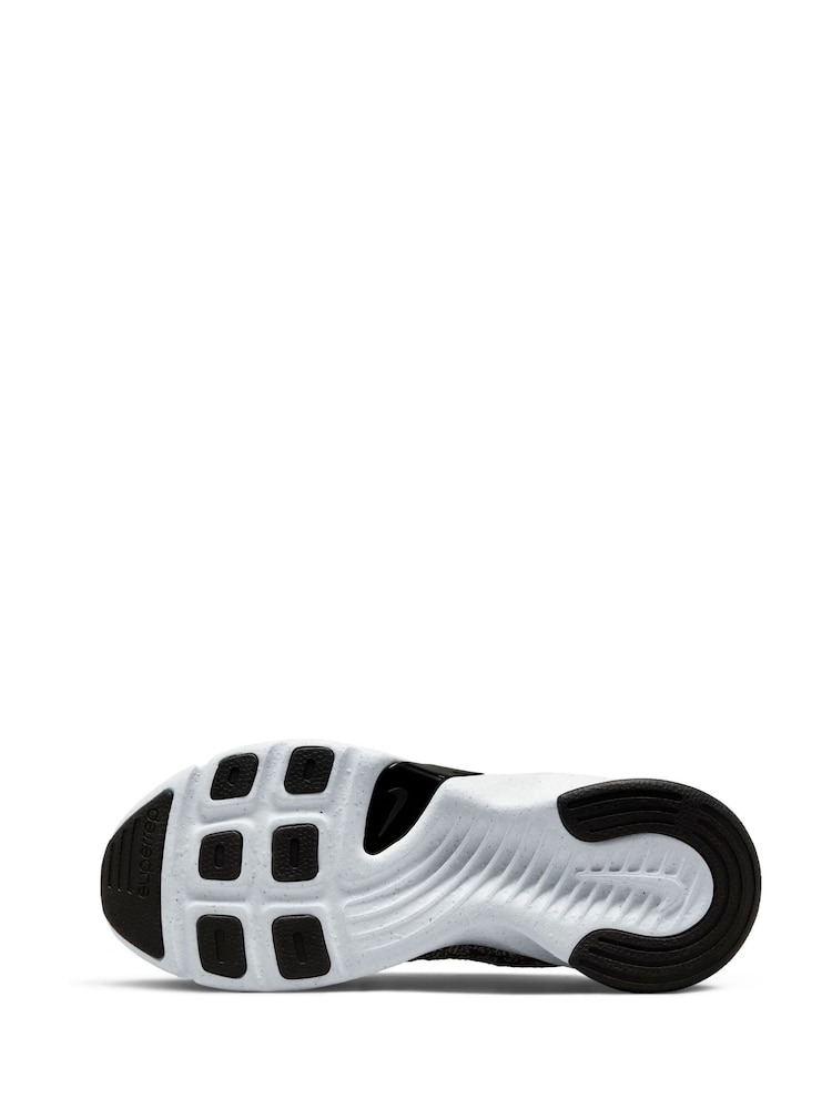 Nike Black/White SuperRep Go 3 Flyknit Training Trainers - Image 7 of 10