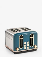 Teal Blue Electric 4 Slot Toaster - Image 3 of 4