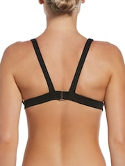Nike Black Swim Bralette Bikini Top - Image 2 of 3