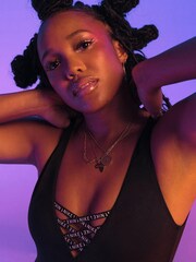 Nike Black Sneakerkini U Back Swimsuit - Image 10 of 13