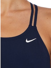 Синий - Nike купальник Hydrastrong Spiderback Performance - Image 7 of 9
