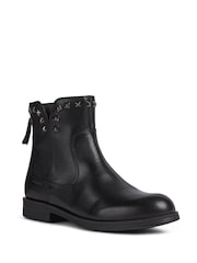 Geox Black  Jr Agata E Boots - Image 5 of 6