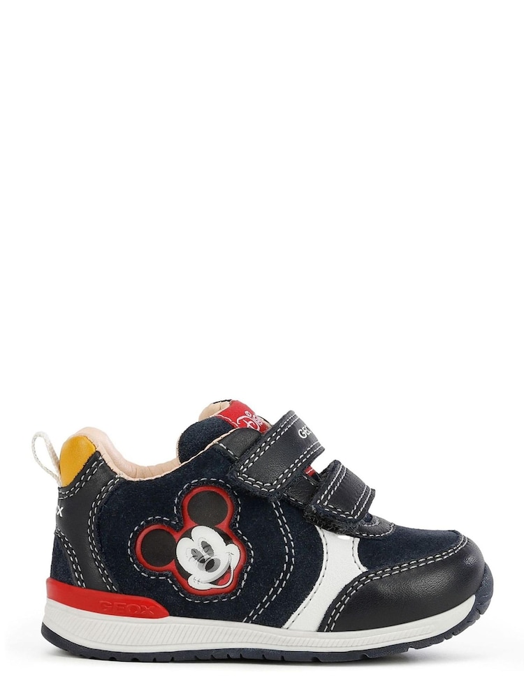Zapatillas de deporte azules con diseño de Mickey Mouse de Geox - Imagen 1 de 5