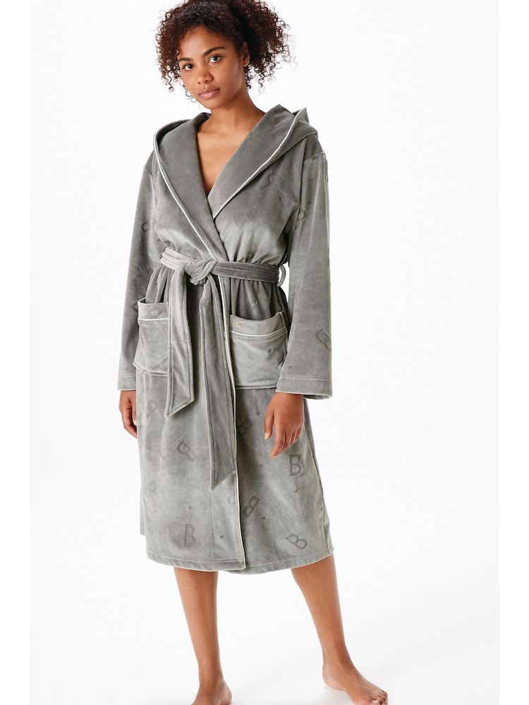 siva - Udobna jutranja halja B by Ted Baker - Slika 1 iz 2