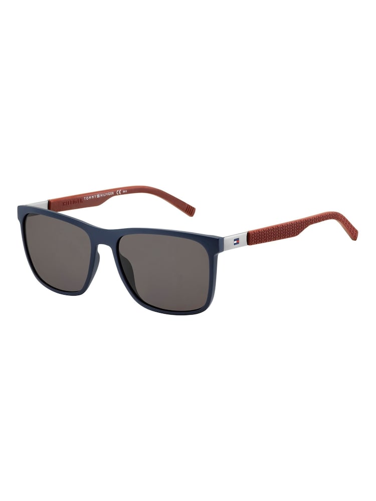 Tommy Hilfiger Blue/Burgundy Sunglasses - Image 2 of 3