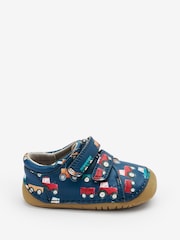 Blue Wide Fit (G) Crawler Shoes - Image 1 of 4