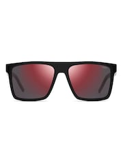 HUGO Black Rectangular Sunglasses - Image 2 of 3