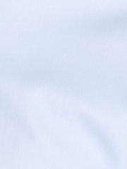 MOSS Sky Blue Tailored Fit Twill Zero Iron 100% Cotton Shirt - Image 5 of 5