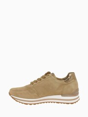 Gabor Nulon Caramel Suede Snake Trainers - Image 5 of 5