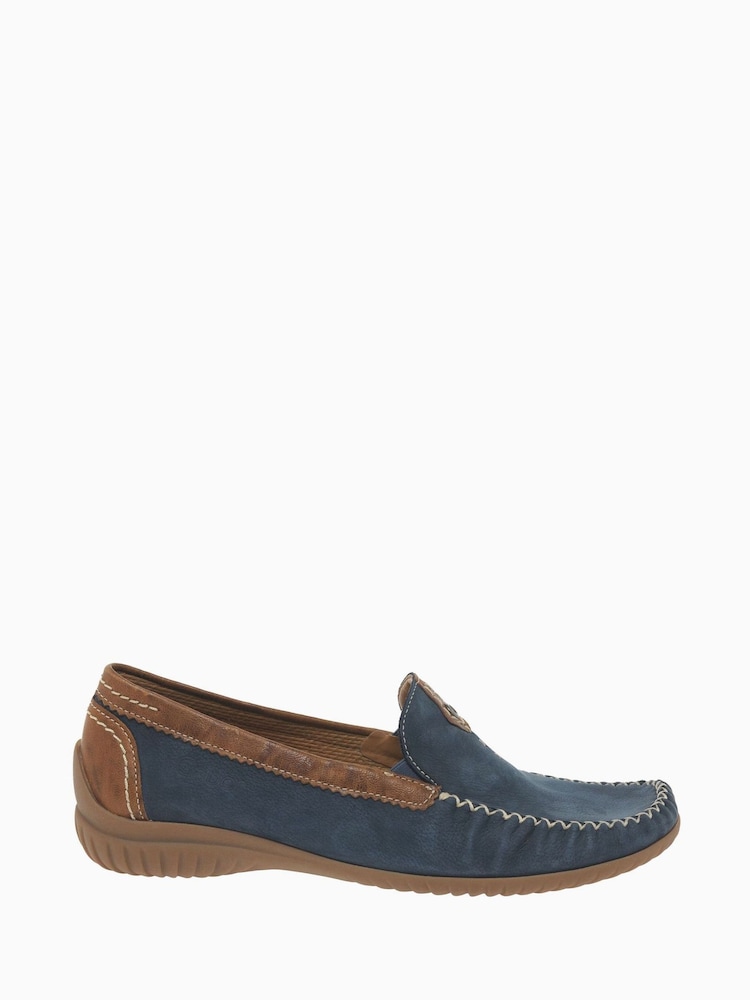 Gabor California Nubuck Moccassins - Image 1 of 5