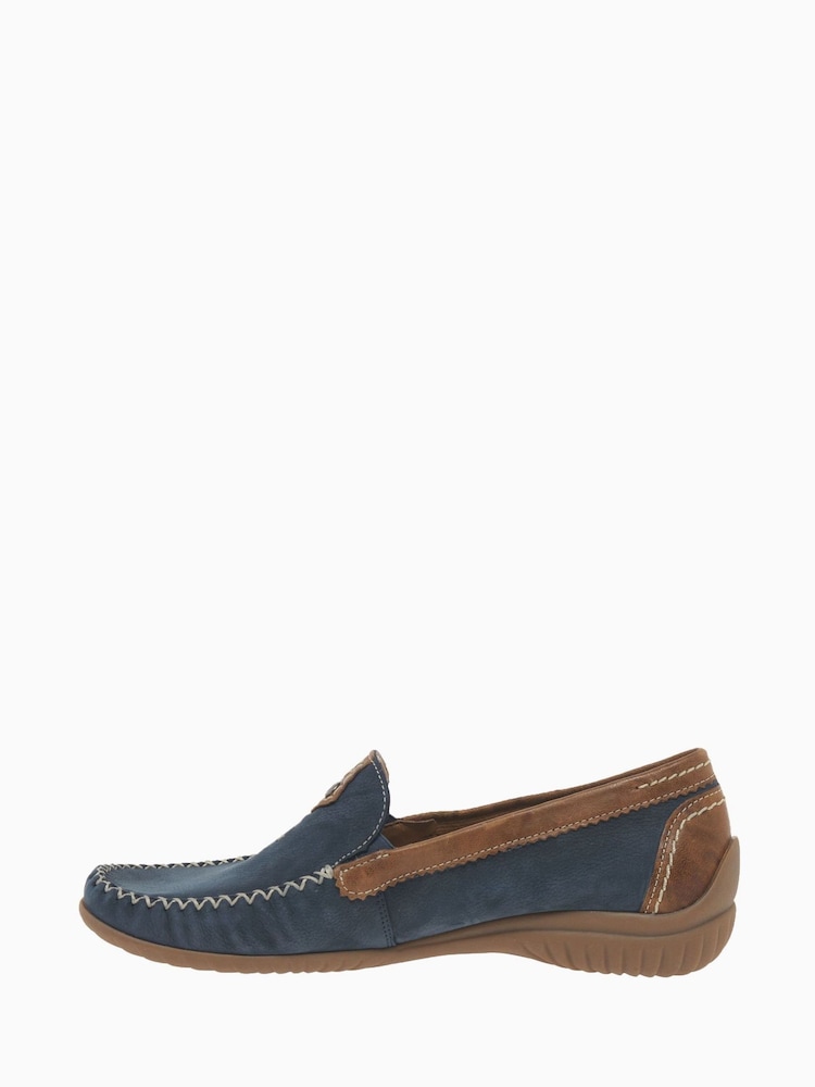 Gabor California Nubuck Moccassins - Image 2 of 5