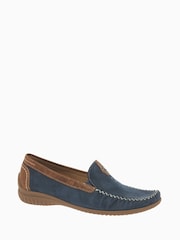 Gabor California Nubuck Moccassins - Image 3 of 5