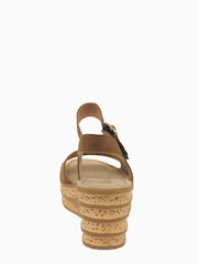Gabor Twirl New Whiskey Suede Sandals - Image 5 of 5