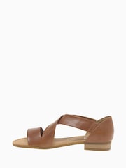 Gabor Sweetly Peanut Leather Sandals - Image 3 of 5