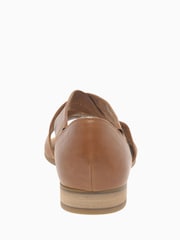 Gabor Sweetly Peanut Leather Sandals - Image 5 of 5
